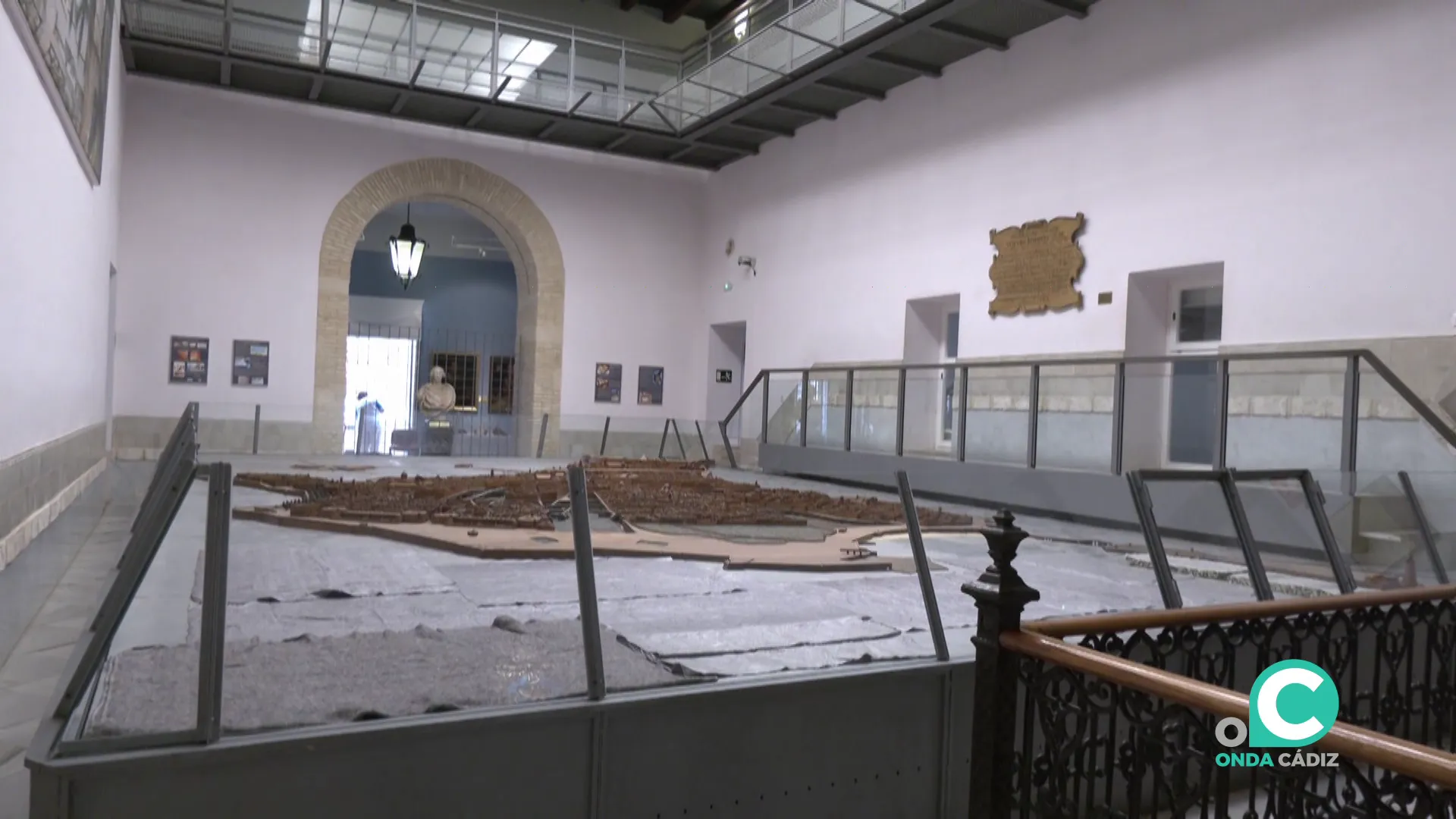 Interior del espacio patrimonial 