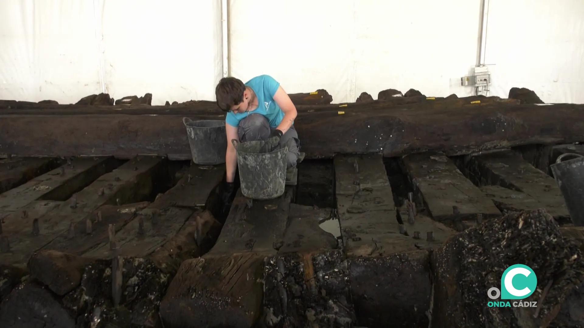 Los restos del barco siguen relevando conclusiones 