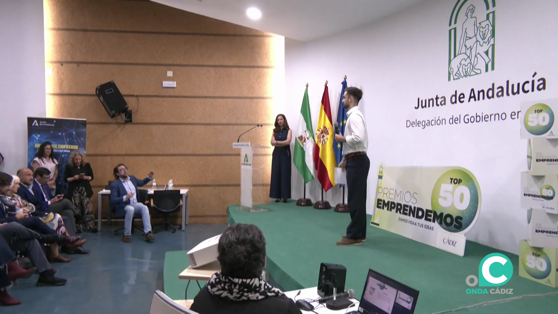 El acto se celebró en la delegación de gobierno de la Junta de Andalucía