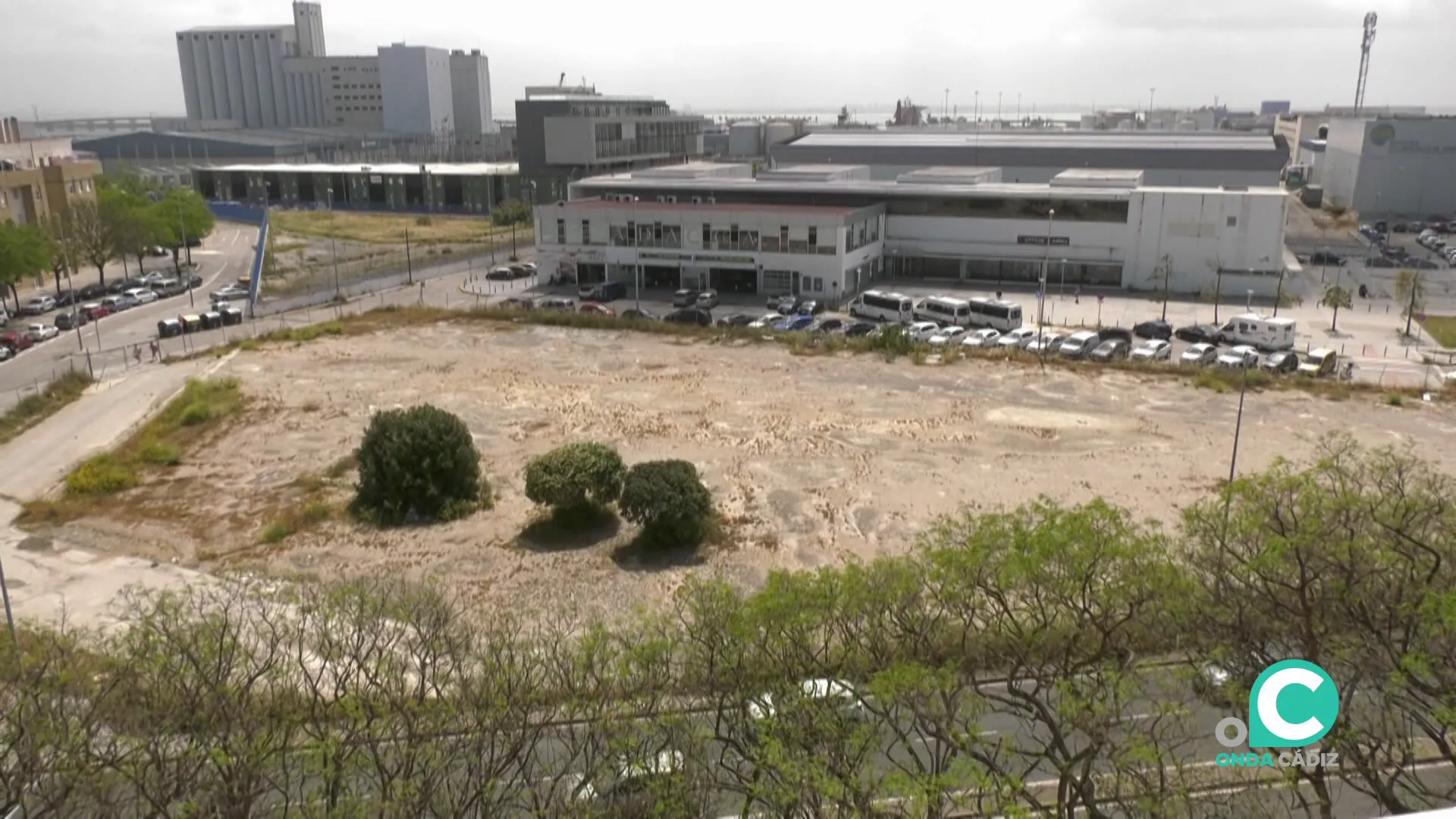 Espacio donde se levantarán la nueva promoción en el barrio de extramuros