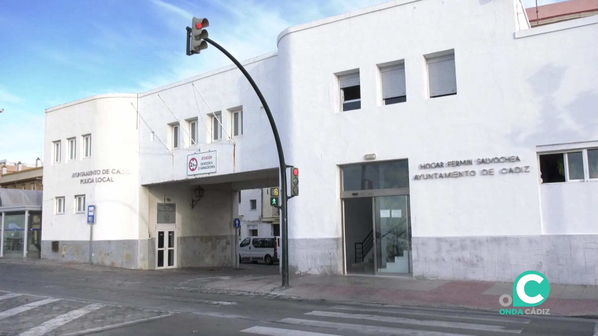 Centro de Día Fermín Salvochea, donde dormía habitualmente el fallecido