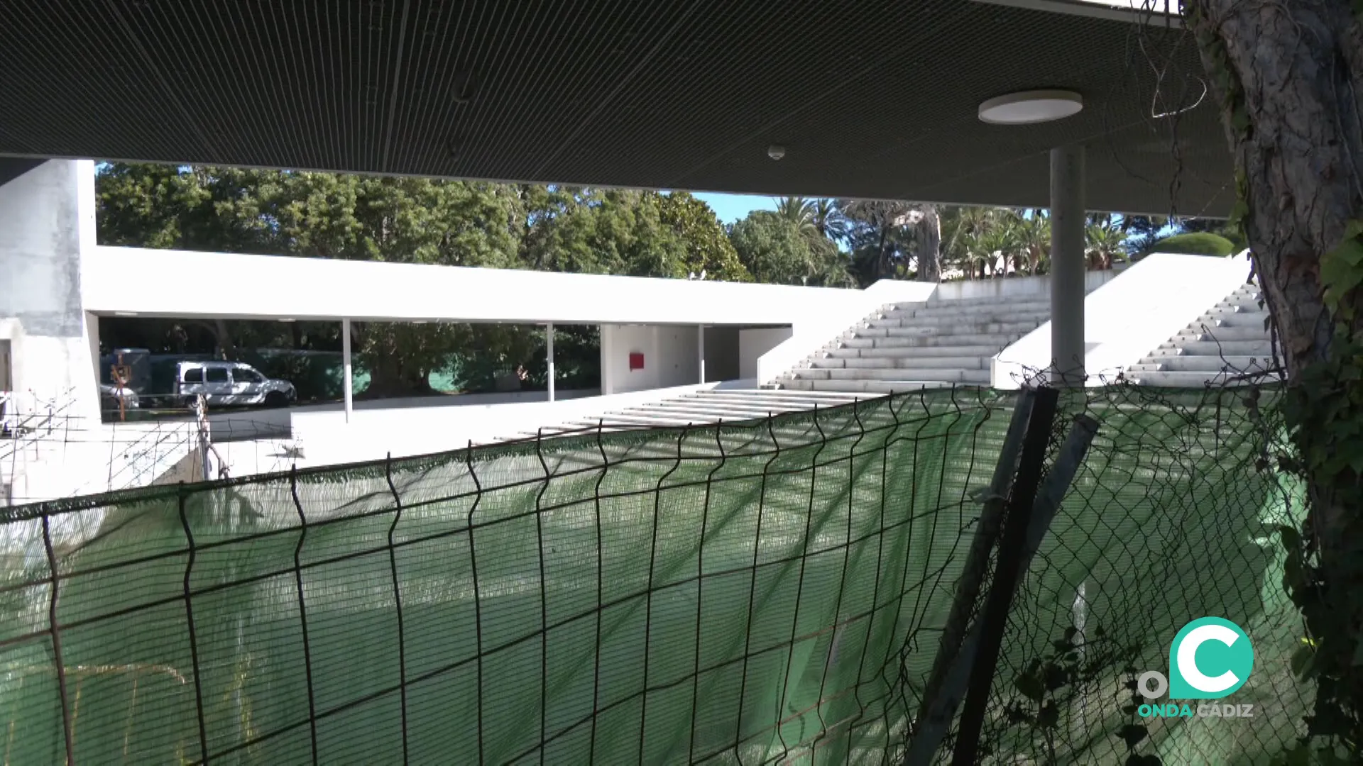 El equipamiento cultural esta siendo sometido a una remodelación