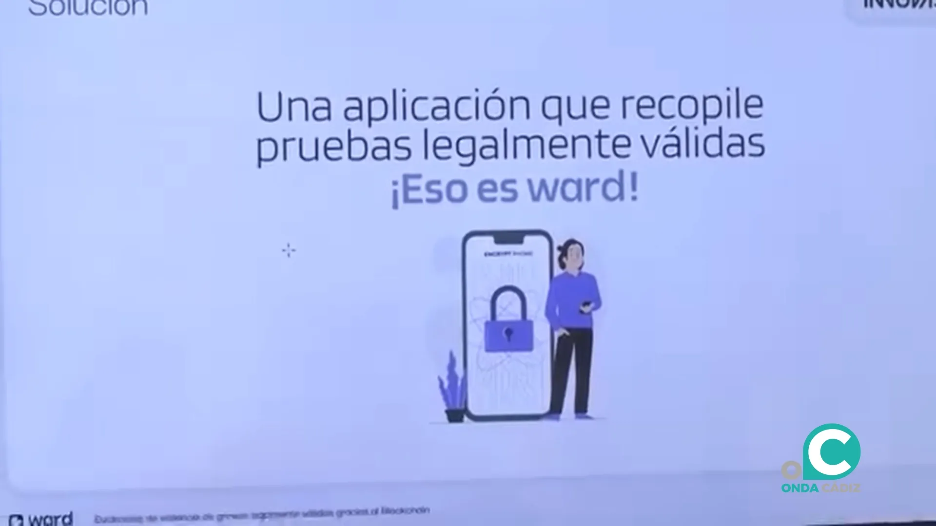 Imagen de la aplicación 'Ward'.