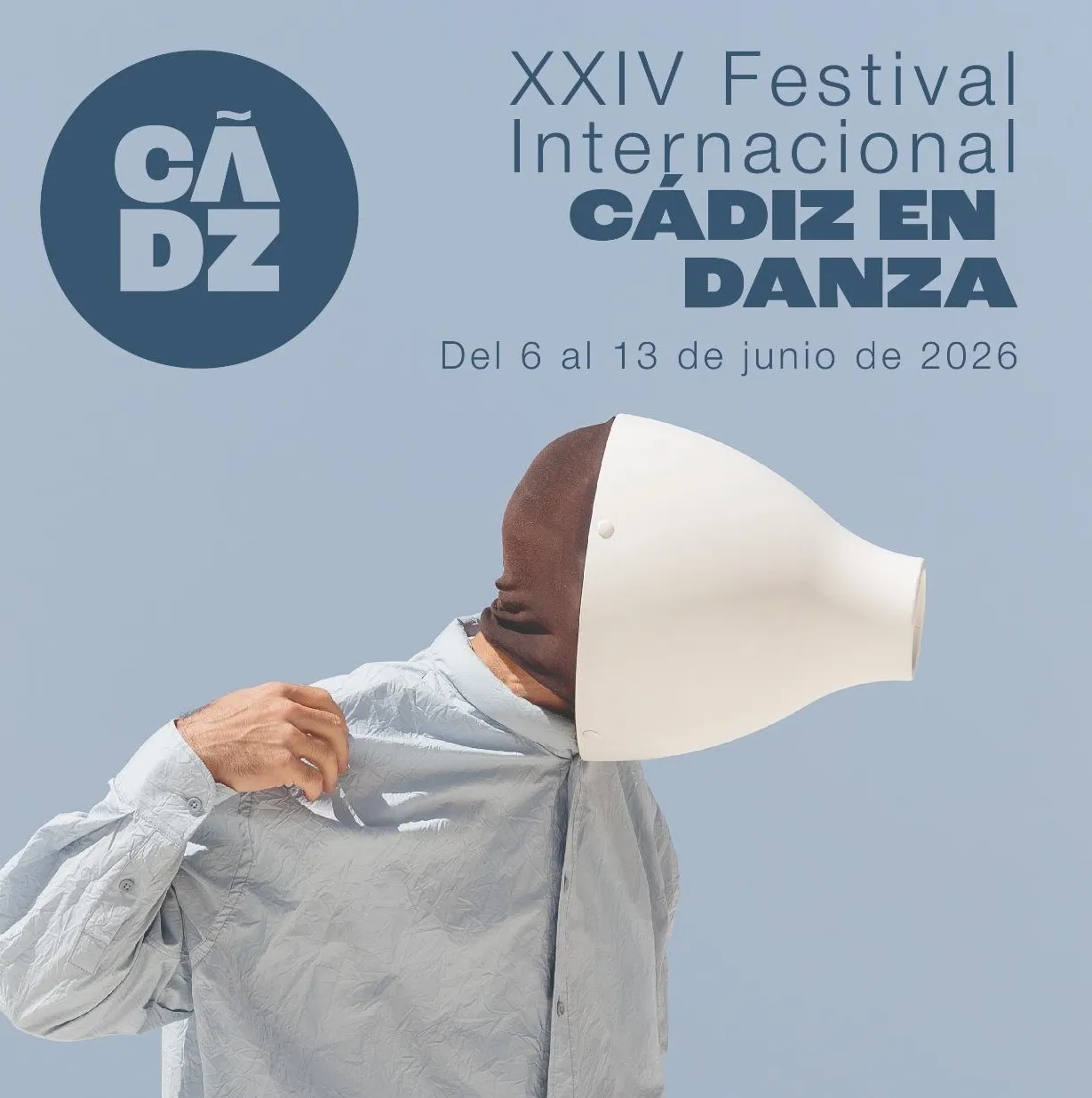 Cartel del XXIV Festival Cádiz en Danza.