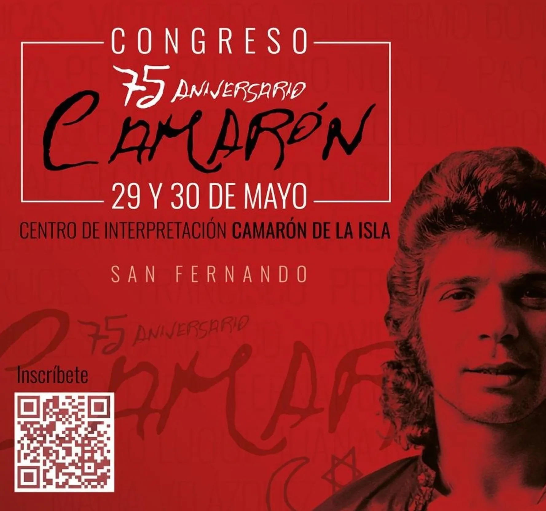 Detalle del cartel anunciador del acontecimiento que se celebrará del 29 al 30 de mayo.