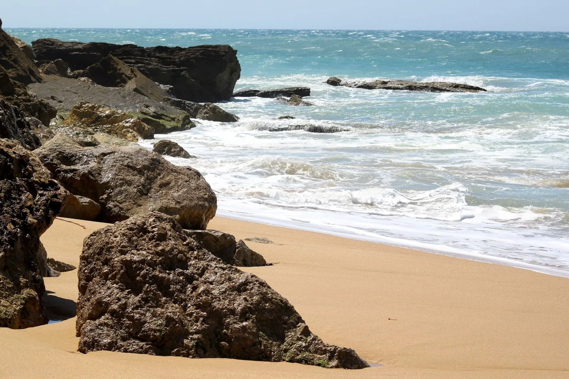  Playa de Los Caños de Meca de Barbate en un imagen de archivo