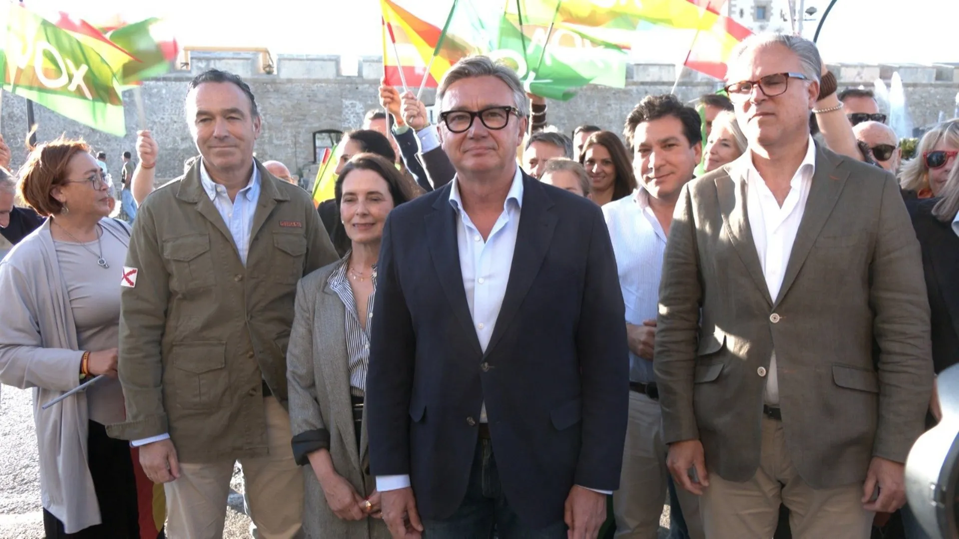 Acto inicio de campaña de Vox en Cádiz