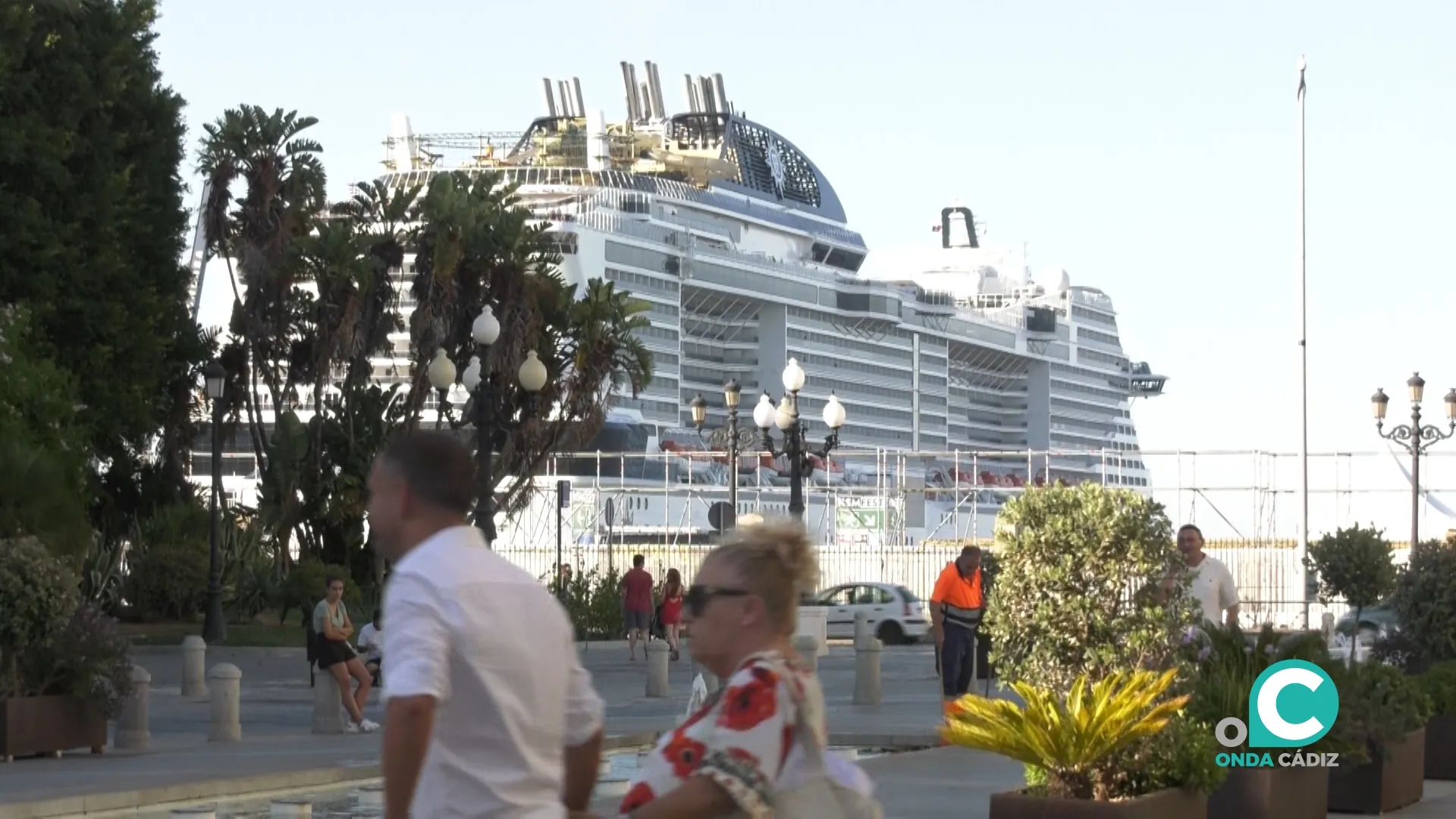 Cádiz recibirá más de 10.000 cruceristas este puente de mayo. 