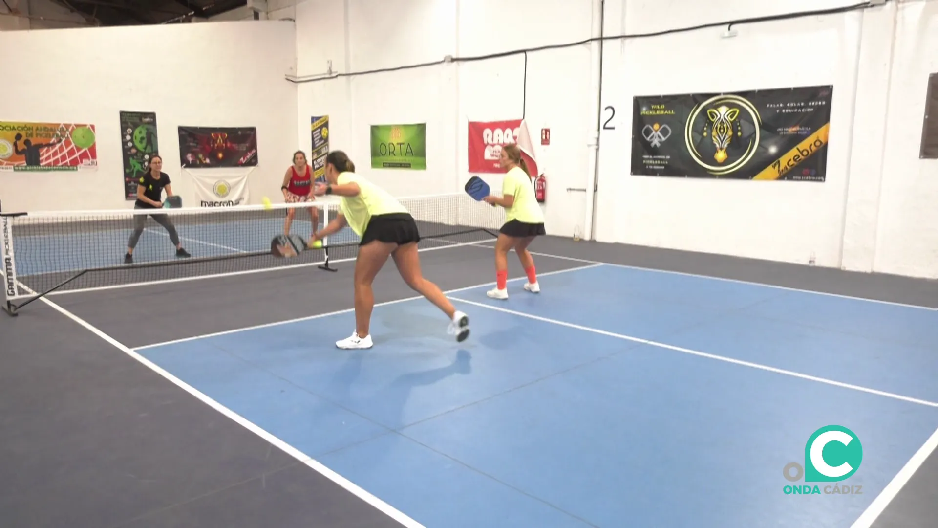 Imagen de uno de los encuentros que se disputan de la cita deportiva