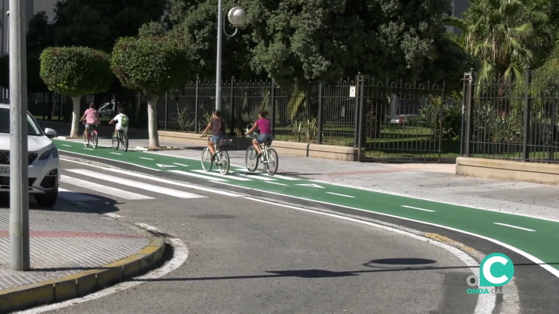 Ciclistas circulando por la ciudad