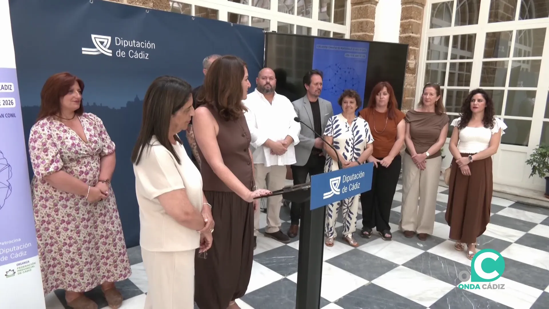 Un momento del acto celebrado este jueves en el Palacio Provincial 