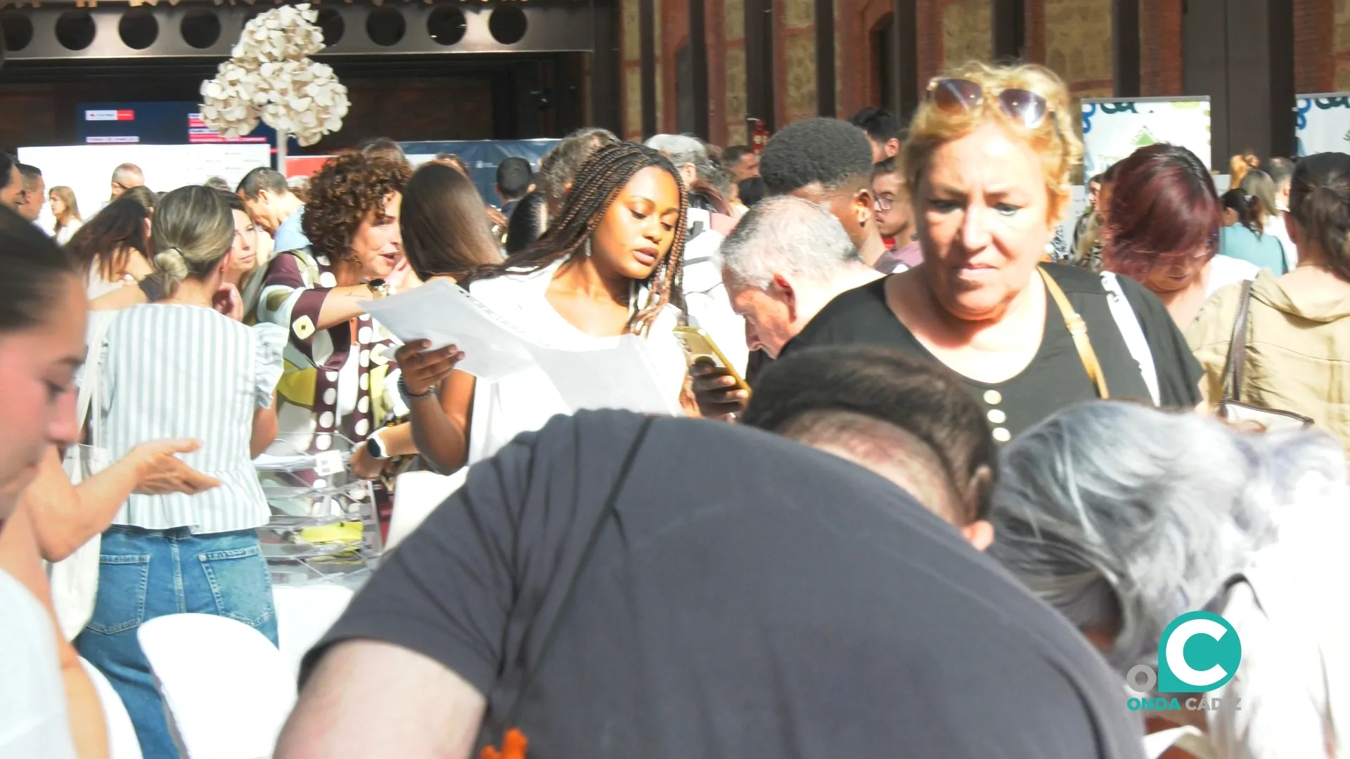 1.200 personas han acudido este jueves a esta cita laboral.