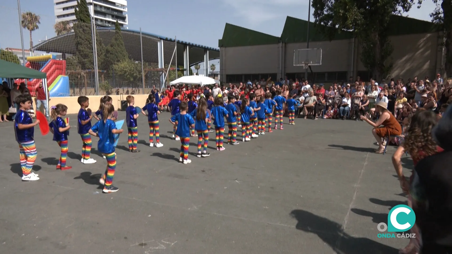 Alumnado del CEIP Tierno Galván