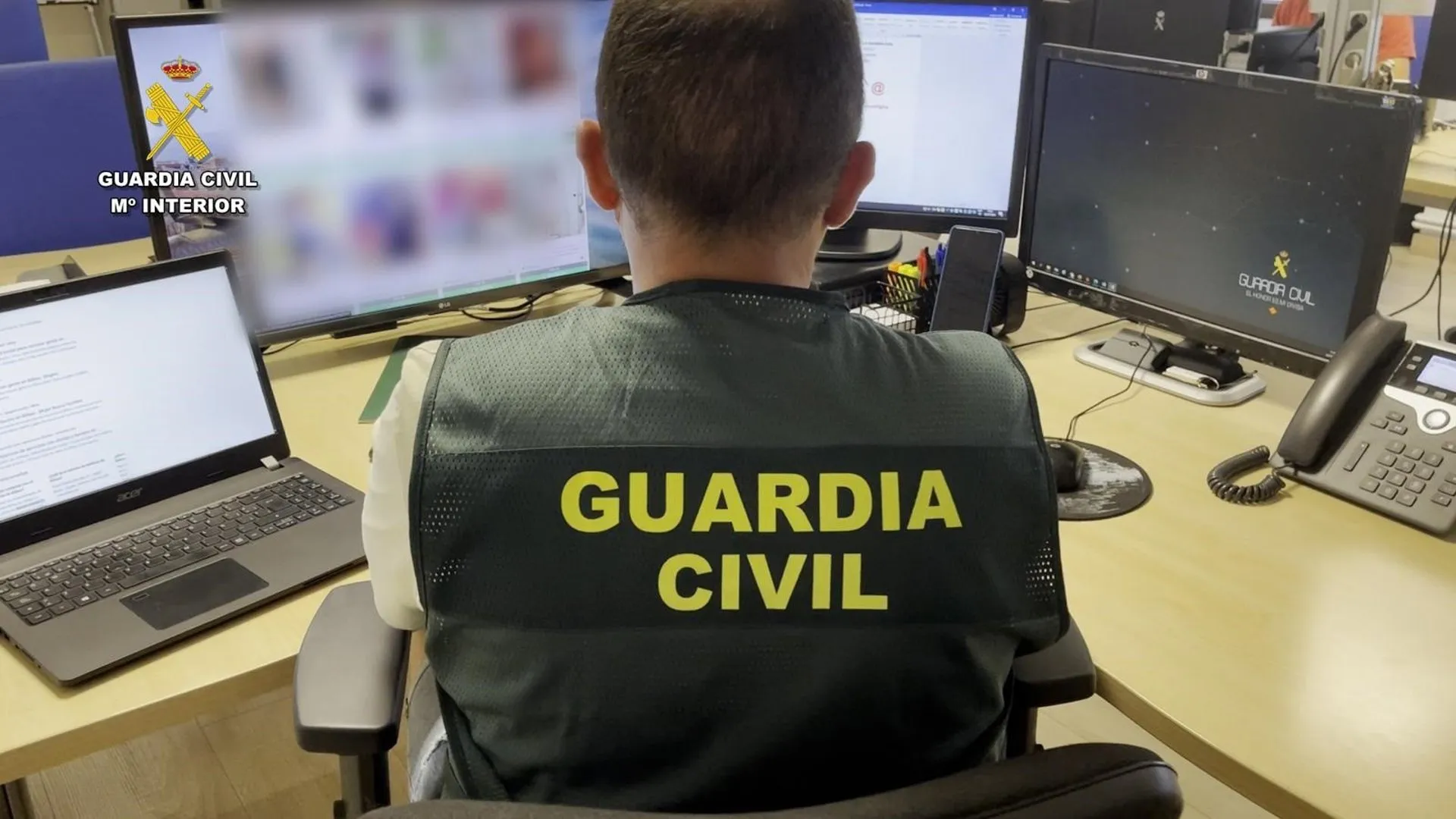 Agente de la Guardia Civil en una imagen de archivo