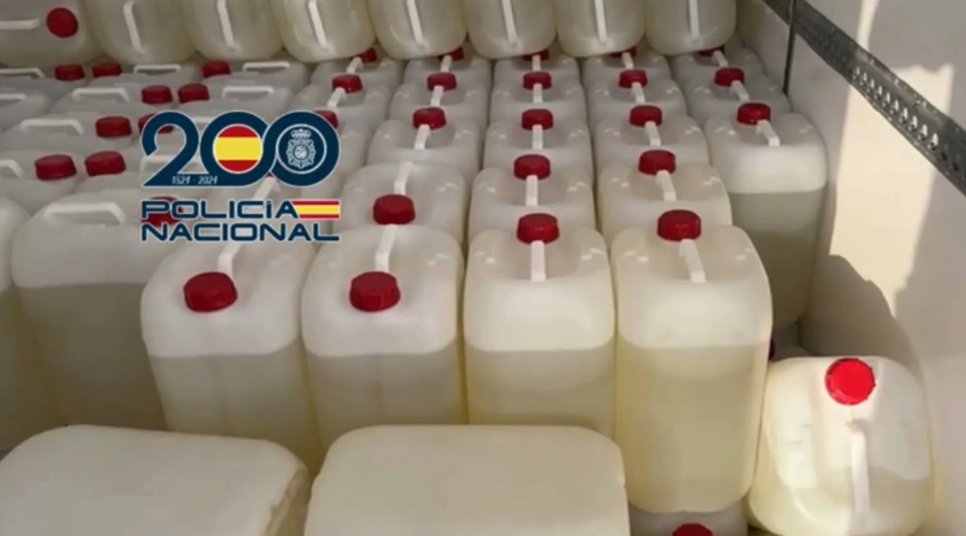 Género incautado en las acciones policiales