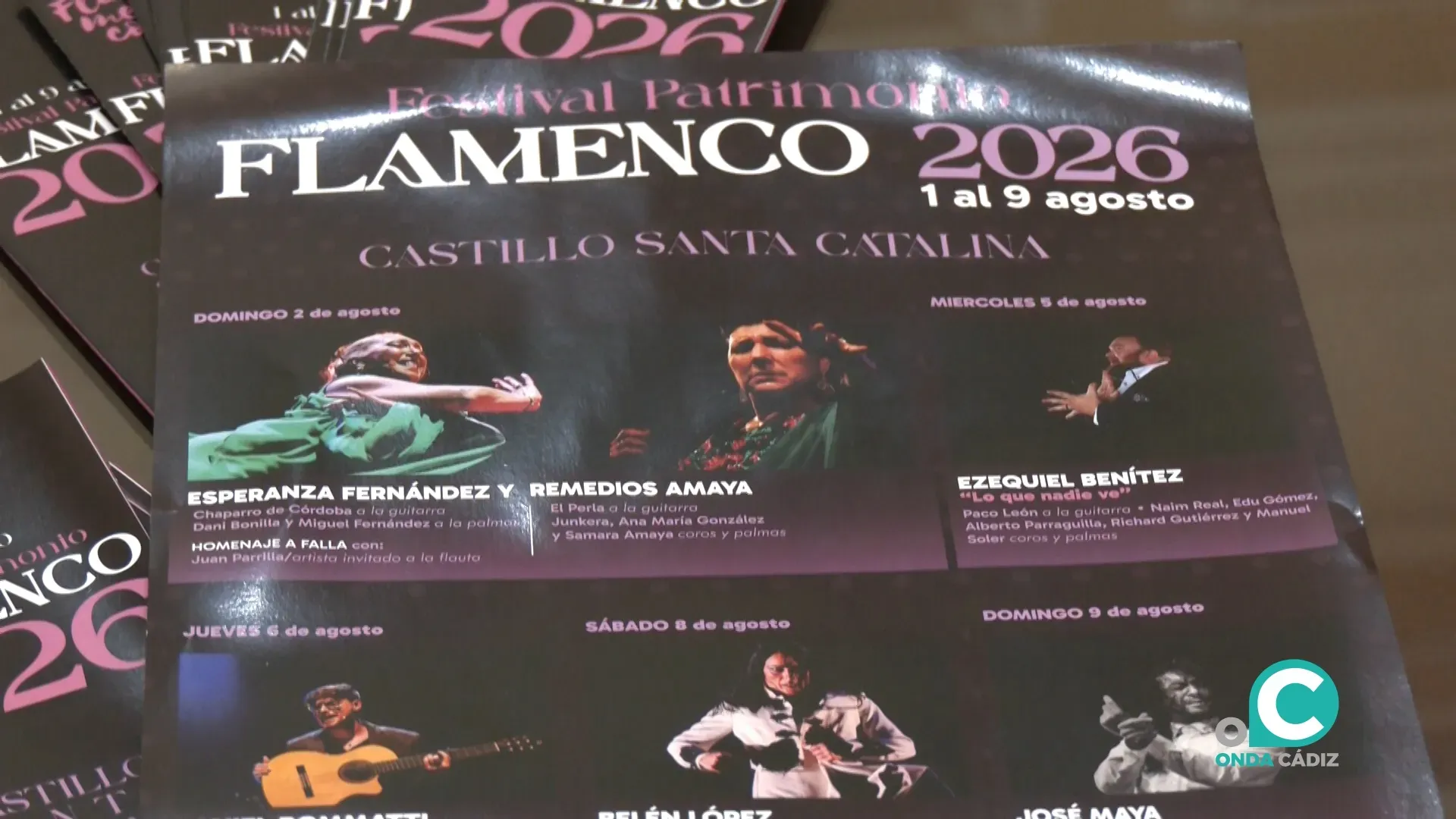 Una foto del cartel de la  XI edición del Festival Patrimonio Flamenco