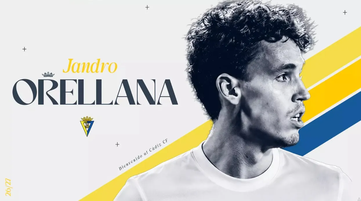 Orellana refuerza el centro del campo del conjunto cadista (Foto: Cádiz CF)