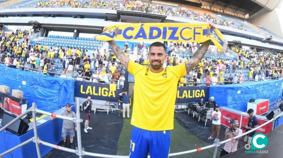 Suso en su presentación el pasado año