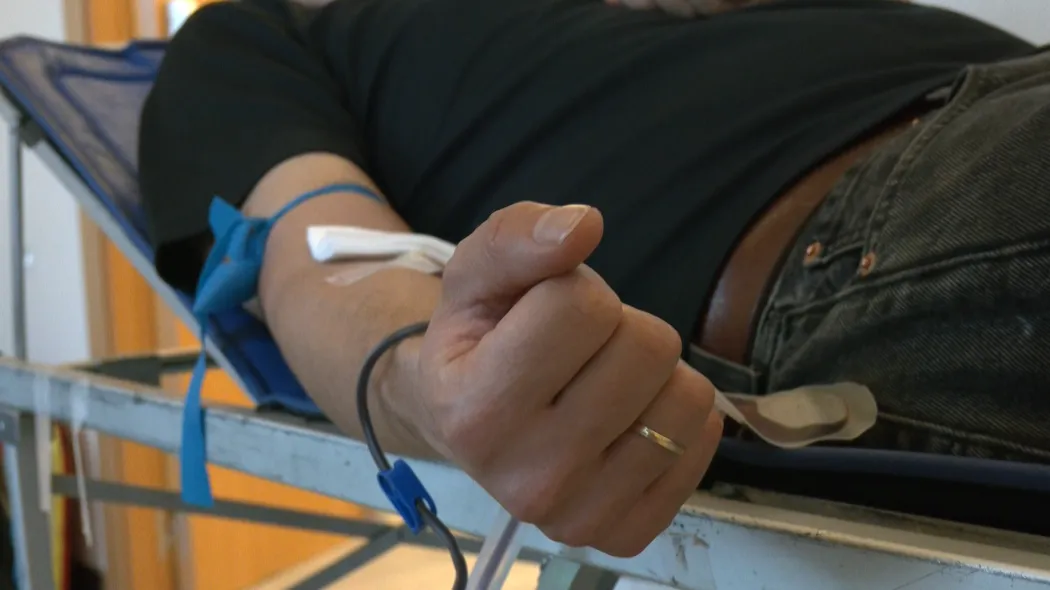 Sangre que salva vidas.