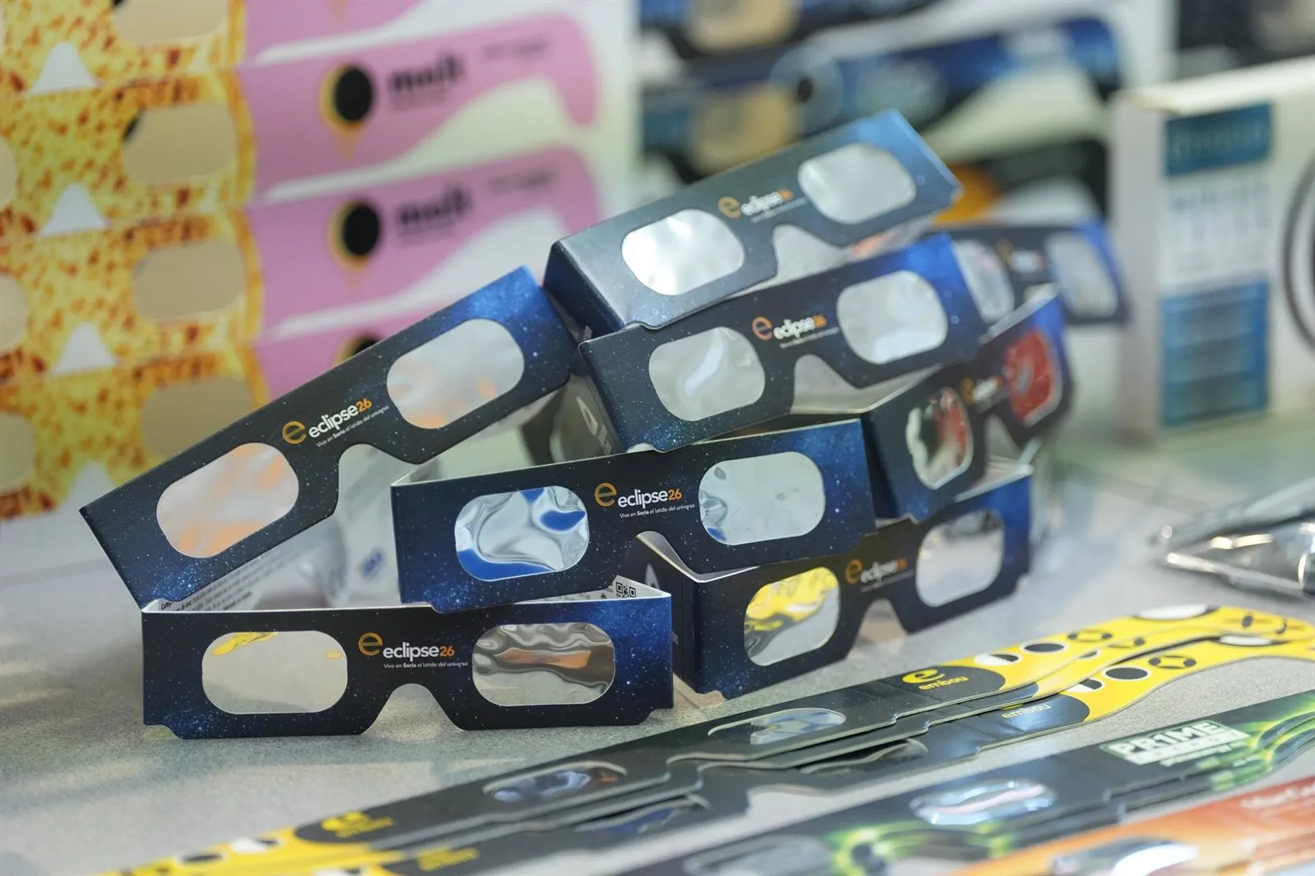 Gafas para observar el eclipse solar
