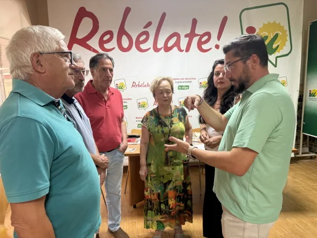 Reunión CCOO, UGT e IU