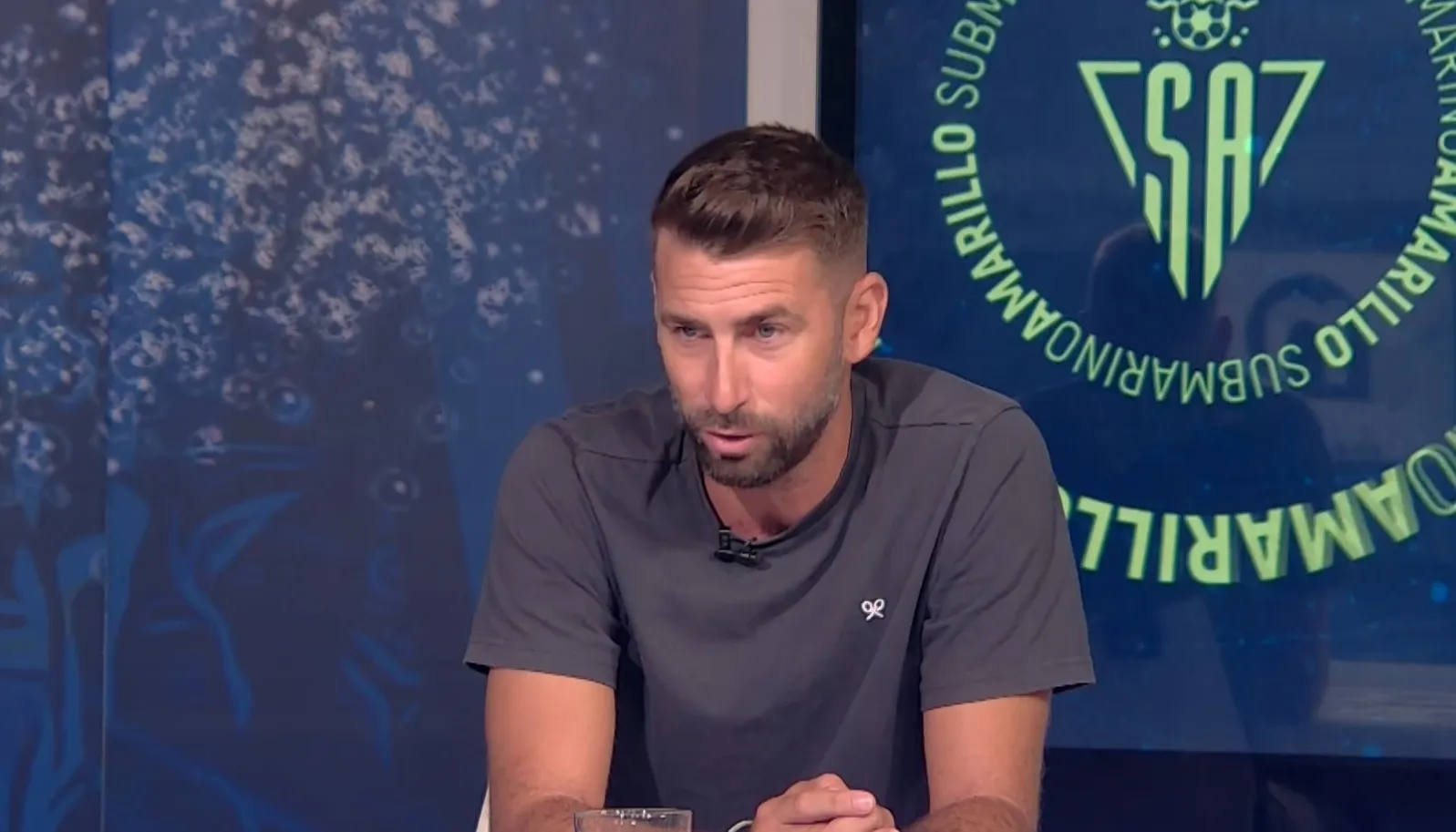 José Mari durante la entrevista en el plato de Onda Cádiz 