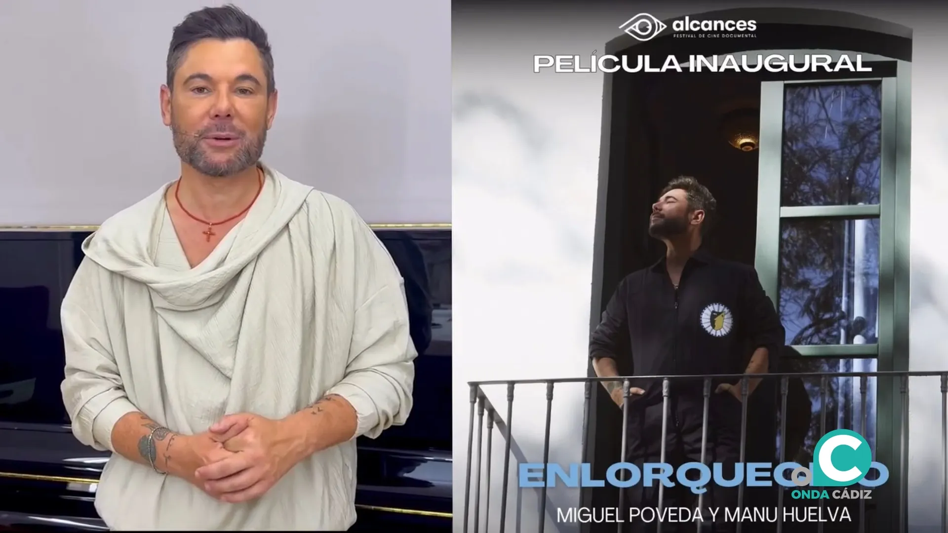 El artista y director de Enlorquecido, Miguel Poveda