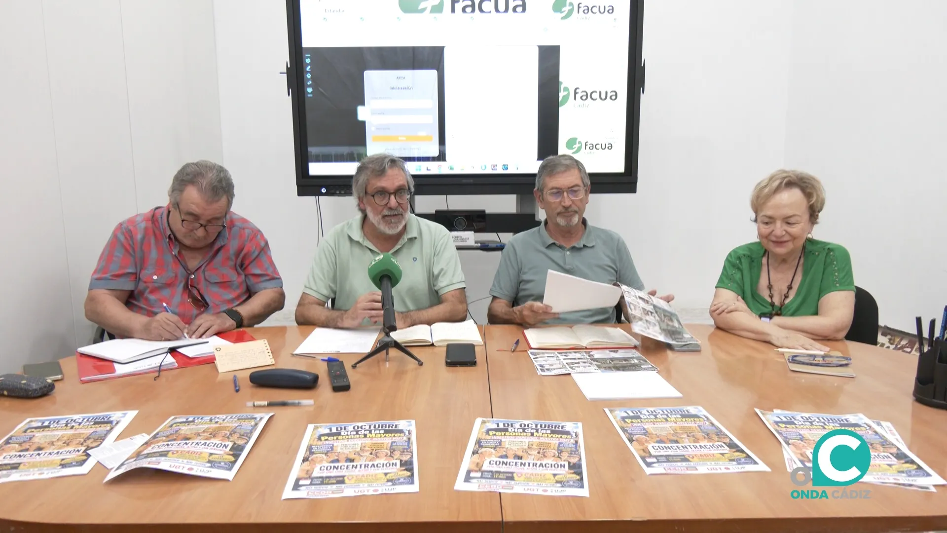 Imagen de la rueda de prensa