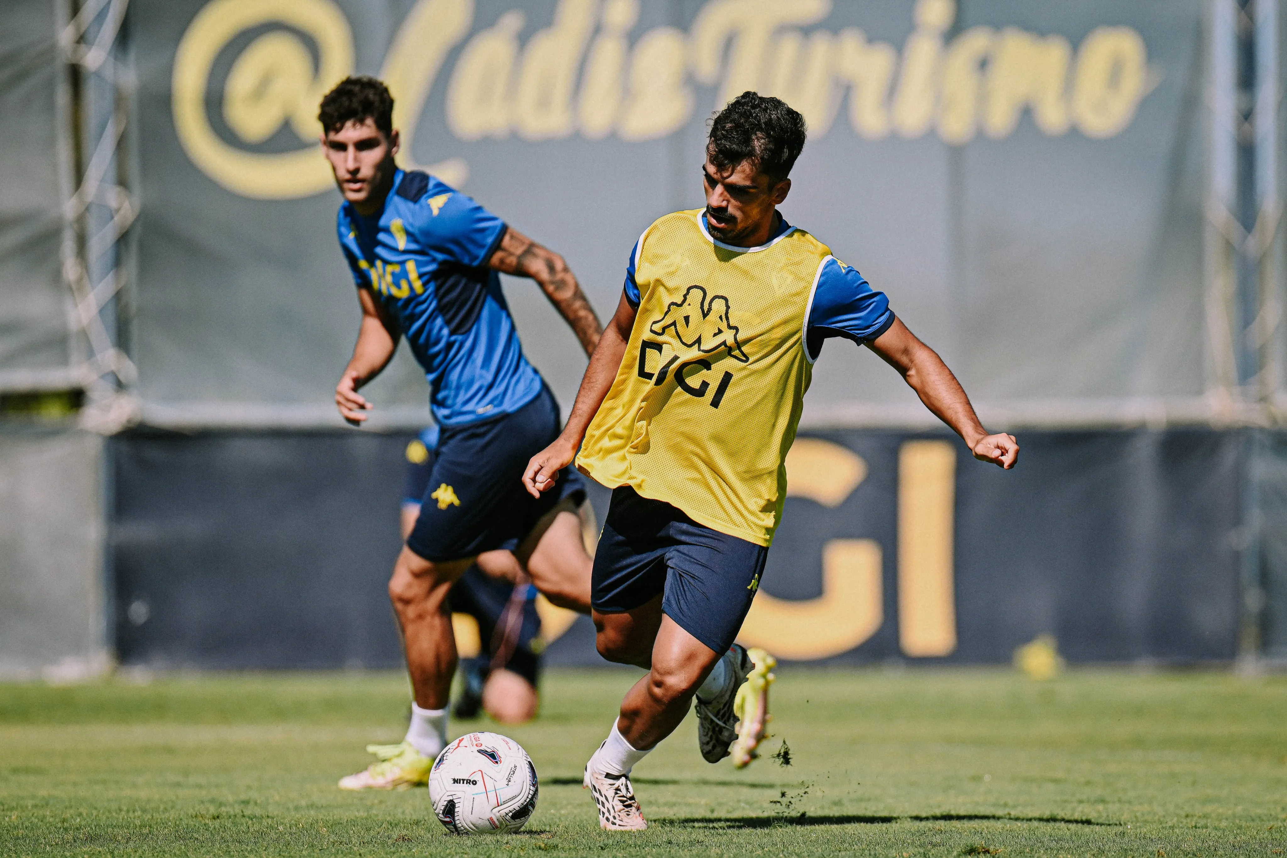 Imagen de un entrenamiento en la Ciudad Deportiva (Foto: Cádiz CF)