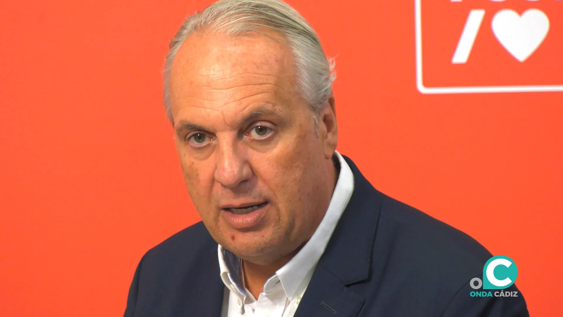 Juan Carlos Ruiz Boix durante la rueda de prensa.