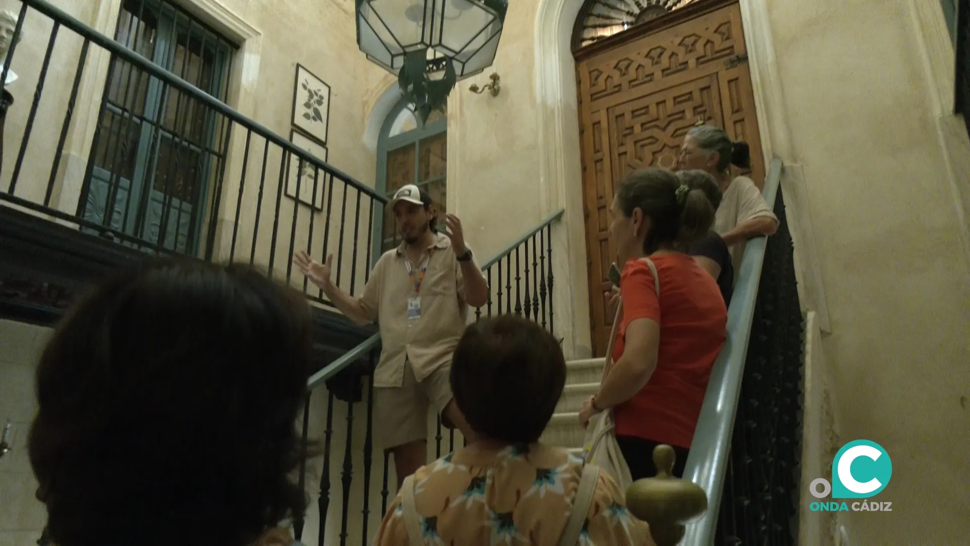 Jesús Carrillo en la Ruta de casas palacio