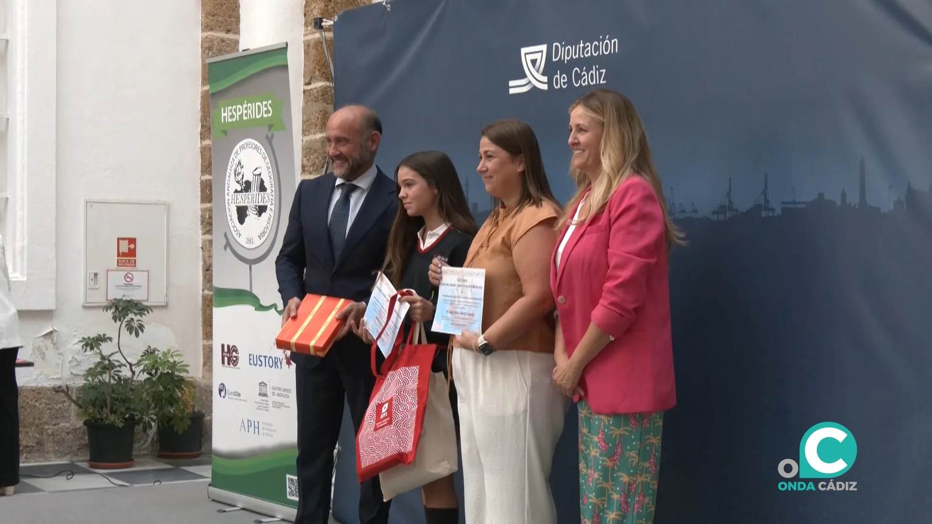 Uno de los premiados del concurso.