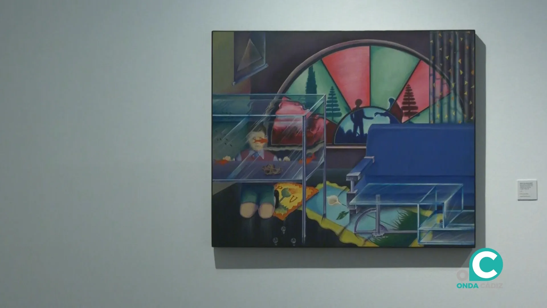 Una imagen de la exposición en el Centro Fundación Unicaja Cádiz.