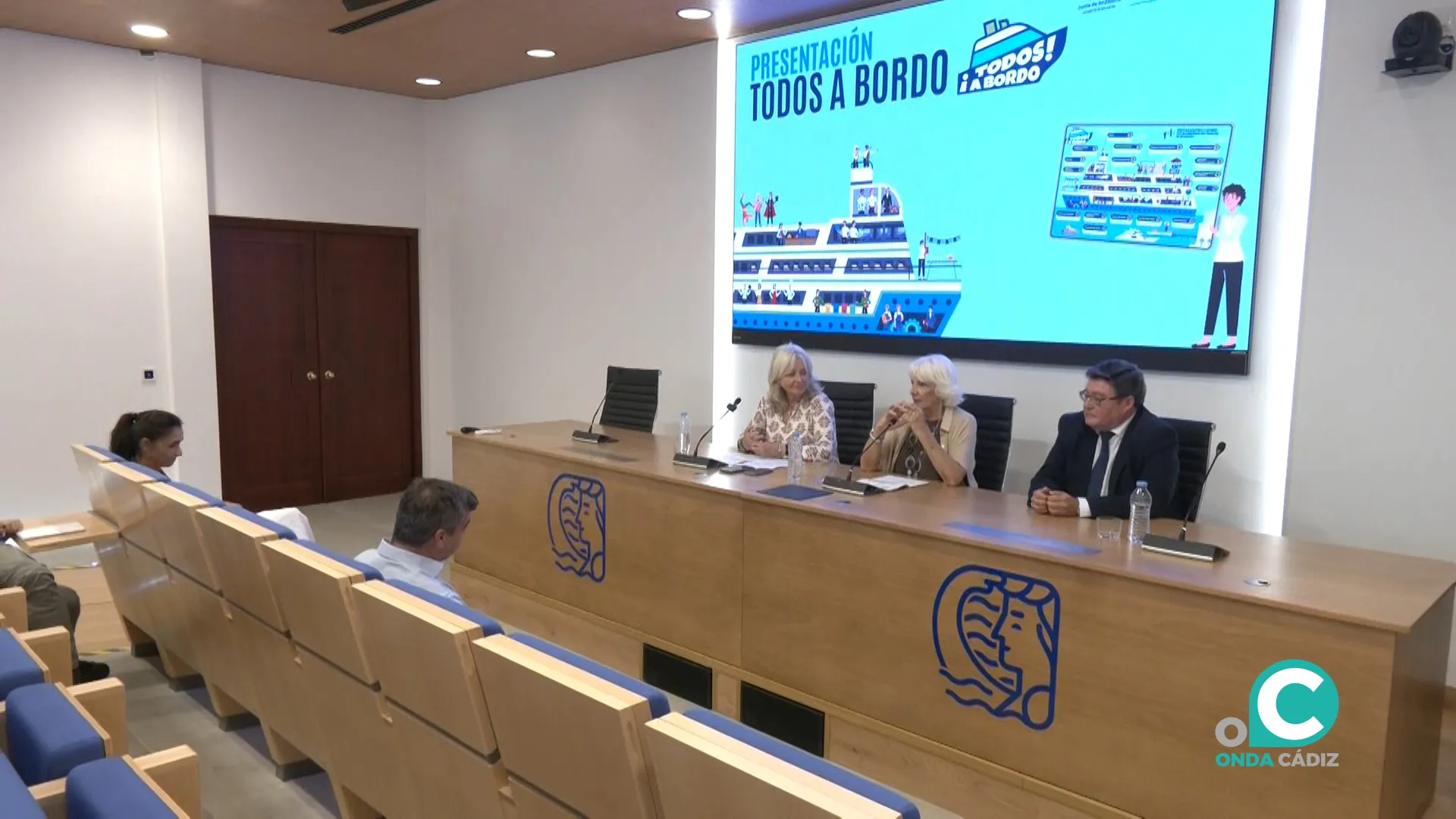 Imagen de la presentación del prpgrama 'Todos a bordo'. 