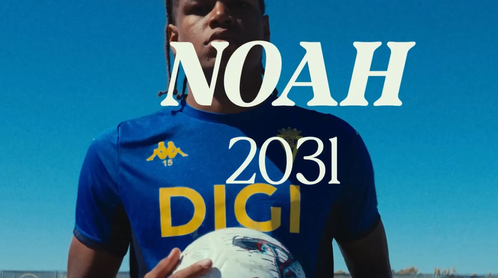 Noah en dinámica de primer equipo desde pretemporada (Foto: Cádiz CF)