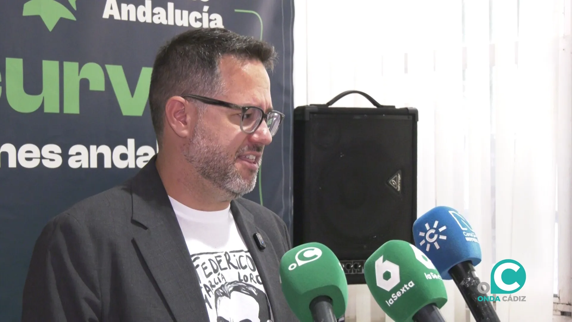 José Ignacio García, portavoz Adelante Andalucía