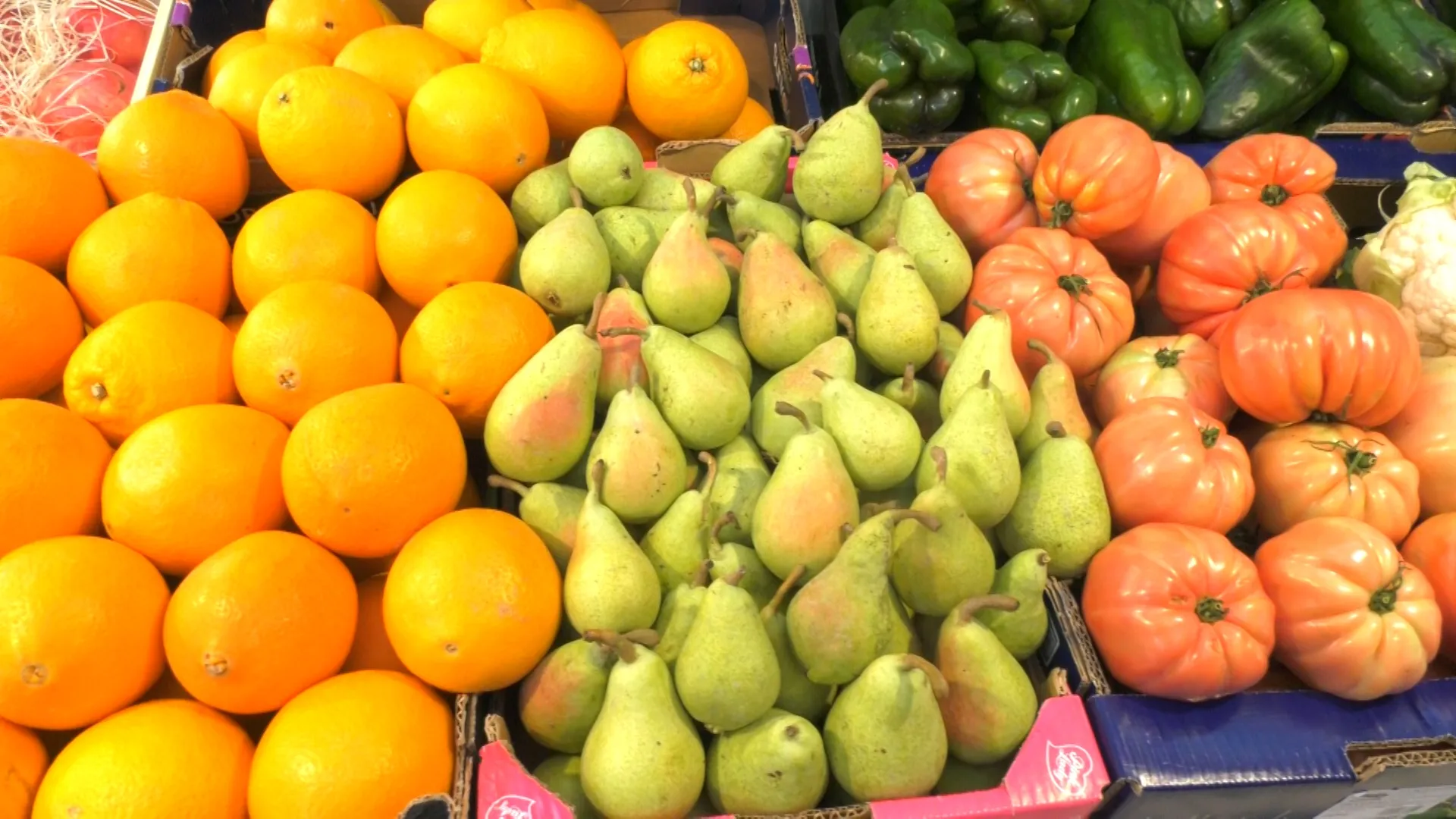 Frutas en el mercado