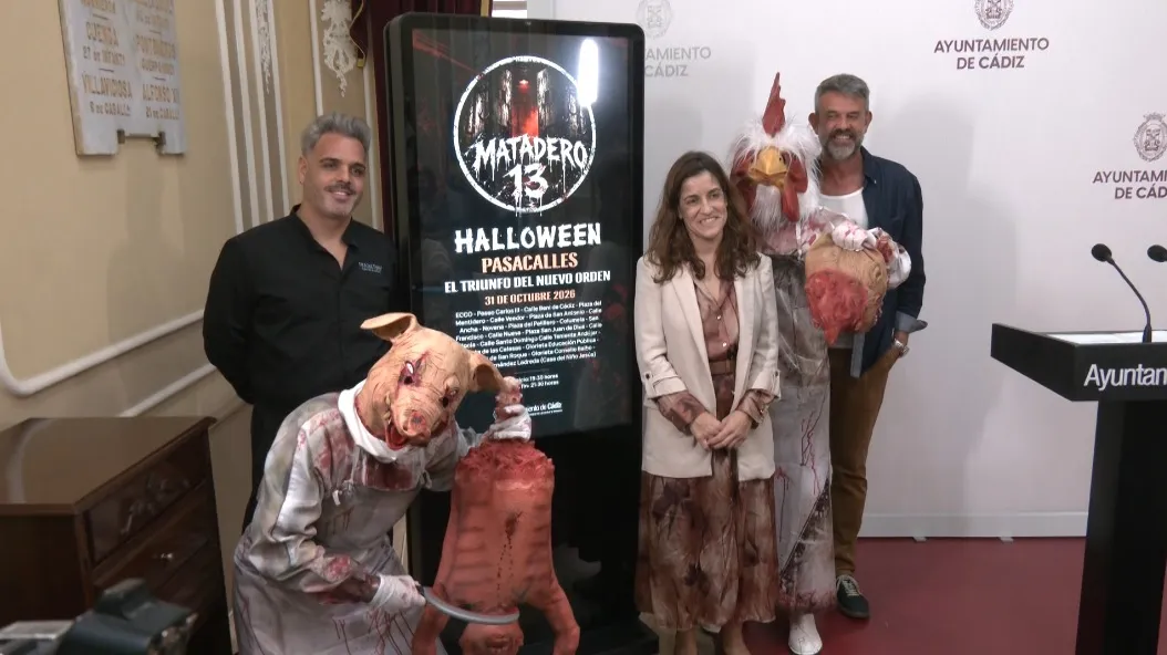 Un pueblo mágico, un pasaje del terror y un desfile por las calles de la ciudad completan la programación de Halloween 2026 en Cádiz