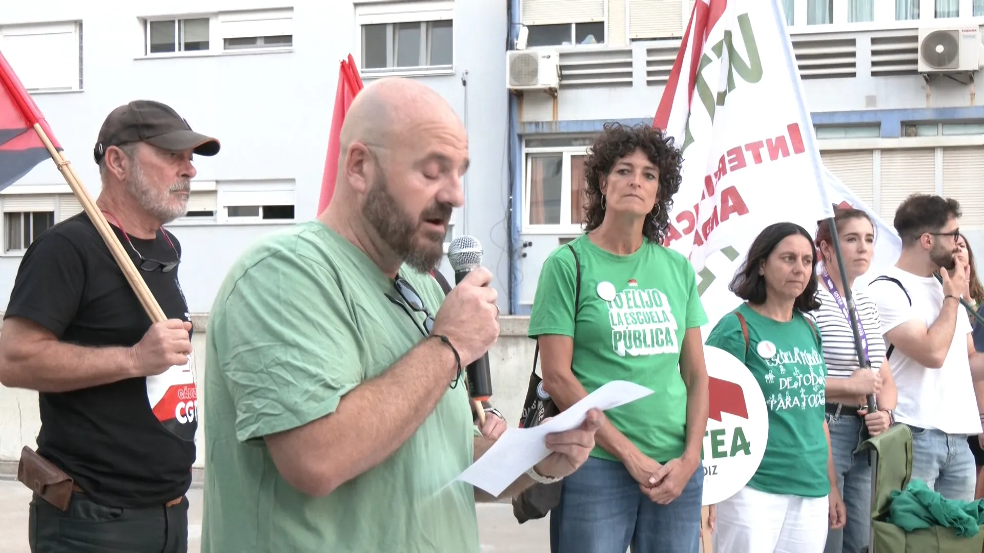 Huelga educación