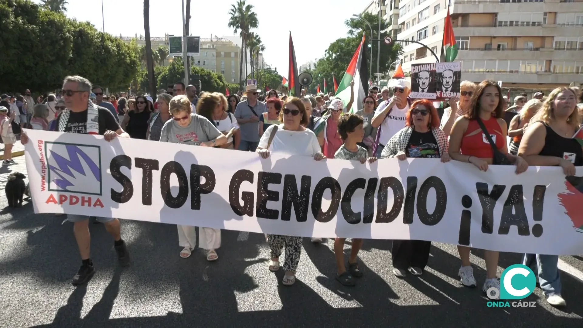 Cádiz con Palestina