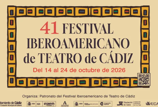 La 41ª edición del FIT de Cádiz se desarrollará del 14 al 24 de octubre.